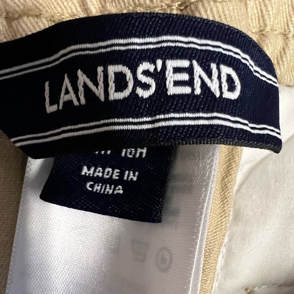 Men’s Land’s End Khaki Shorts Size Large - Picture 6 of 7